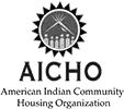 American Indian Community Housing Organization logo in gray color