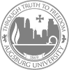 Augsburg University logo in gray color