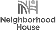 Neighborhood House logo in gray color