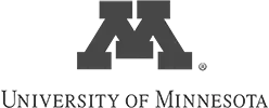 University of Minnesota logo in gray color